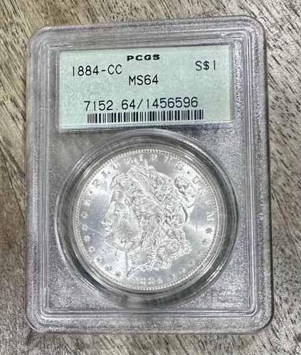 1884-CC Morgan Dollar PCGS MS64