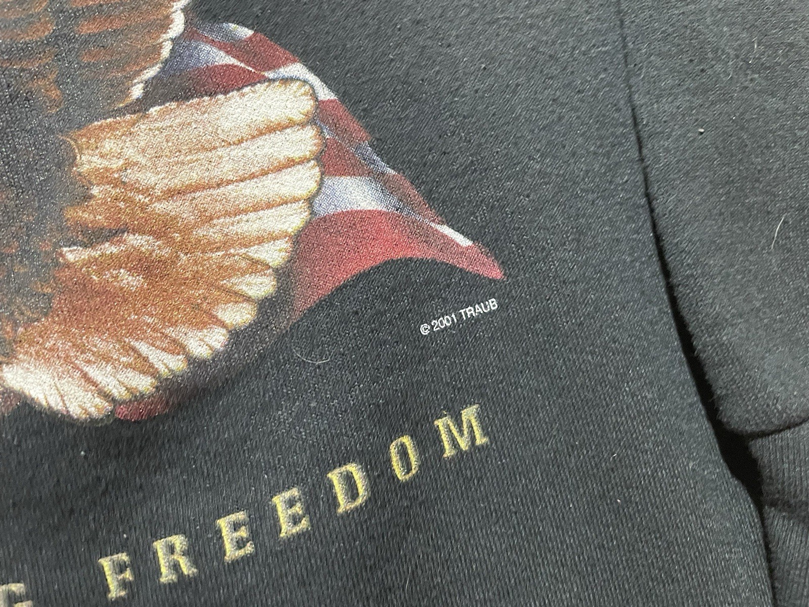 Vintage Operation Enduring Freedom Eagle Crewneck… - image 3