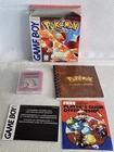 Pokemon Red *First Print Box & Cartridge* CIB Complete Nintendo Game Boy GameBoy