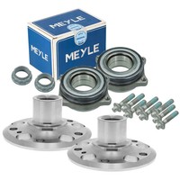 2X Meyle Radlager + Gsp Radnabe Hinten Satz FüR Mercedes C218 C219 W211 W212