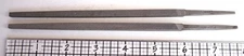 Lot of 2 Grobet Files 4 side cut, 6 inch long cutting area, 7 3/4" w/ tang