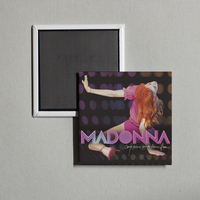Madonna - Confessions on a Dance Floor Album Cover Locker Fridge Magnet