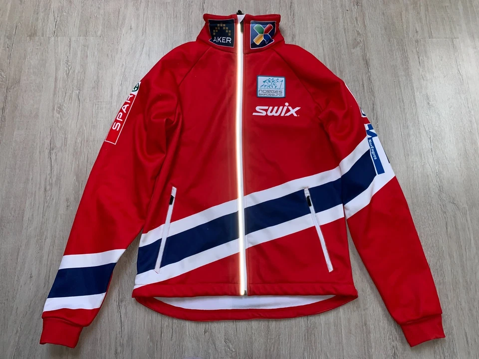 SWIX Norway Softshell Langlaufjacke Trainingsjacke Skijacke Ski Jacket Jacke M - Bild 2 von 4