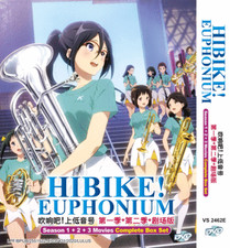  DVD ANIME HIBIKE! EUPHONUIM SEASON 1-2  VOL.1-26 END + 3 MOVIE - ENGLISH SUBS