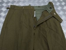 No2 Dress Trousers Vintage British Army Old 1980s Pattern No 2 Officers