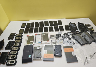 Large Lot of Samsung and Kyocera Cell Phones - Galaxy S8 and More