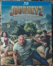NEW Journey 2 The Mysterious Island (Blu-ray, 2013, Steelbook & J-Card)
