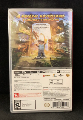 Lego Jurassic World (Nintendo Switch) BRAND NEW / Region Free