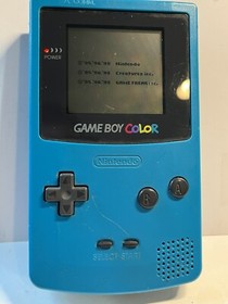 CGB-001 Nintendo Game Boy Color With Rare Pok&eacute;mon Charizard Game  100% Working!