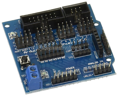 Analog Shielded Proximity Sensors MEGA Duemilanove Sensor Shield V5 ...