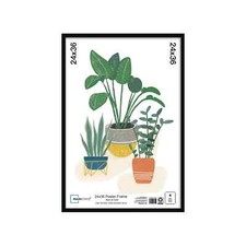 Mainstays 24x36 Basic Black Poster Frame FREE...