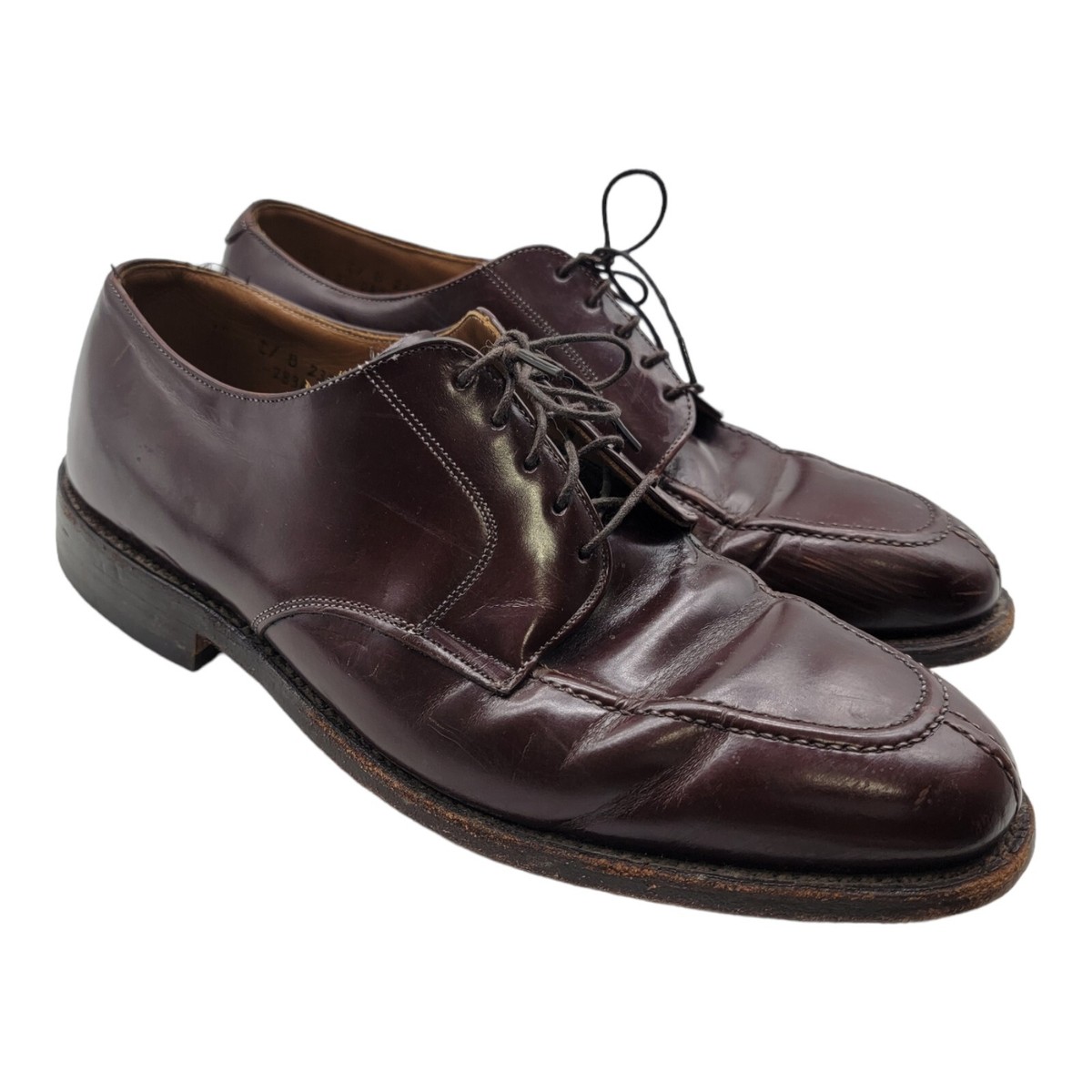 Johnston Murphy Shoes Men Sz 10D Optima Brown Split Toe  display picture 1
