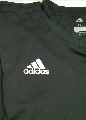 Adidas Climacool Global Premier Soccer GPS Black Jersey Shirt Size