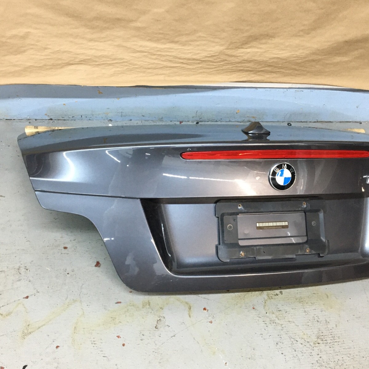 2008-2013 BMW 128i 135i E88 Convertible Trunk Lid Sparkling