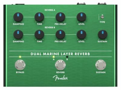 Fender Effektpedal Dual Marine Layer Reverb