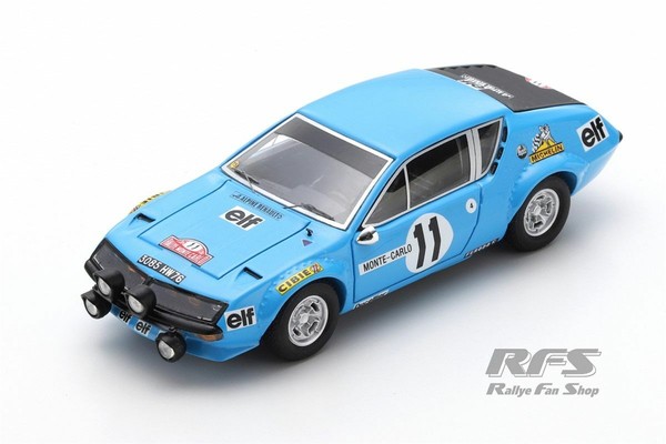 Renault Alpine A310 Rallye Monte Carlo 1975 Warmbold Davenport 1:43 Spark 5494-image
