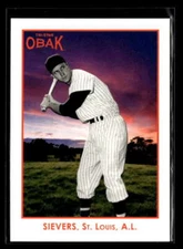 2011 TriStar Obak Roy Sievers Orange /10 #70 St. Louis Browns FX7229