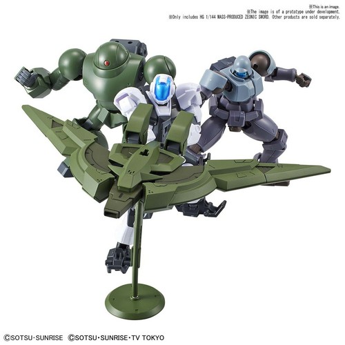 #012 Mass-Produced Zeonic Sword (HGBD:R) - Picture 3 of 4