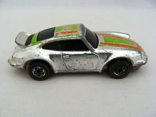 Vintage Silver Hot Wheels Redline P-911 Hong Kong 1974