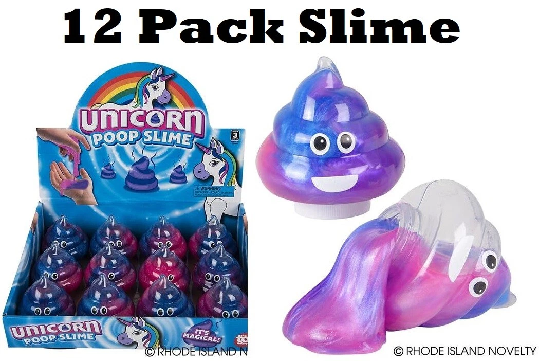 Glitter slime pooping unicorn hotsell