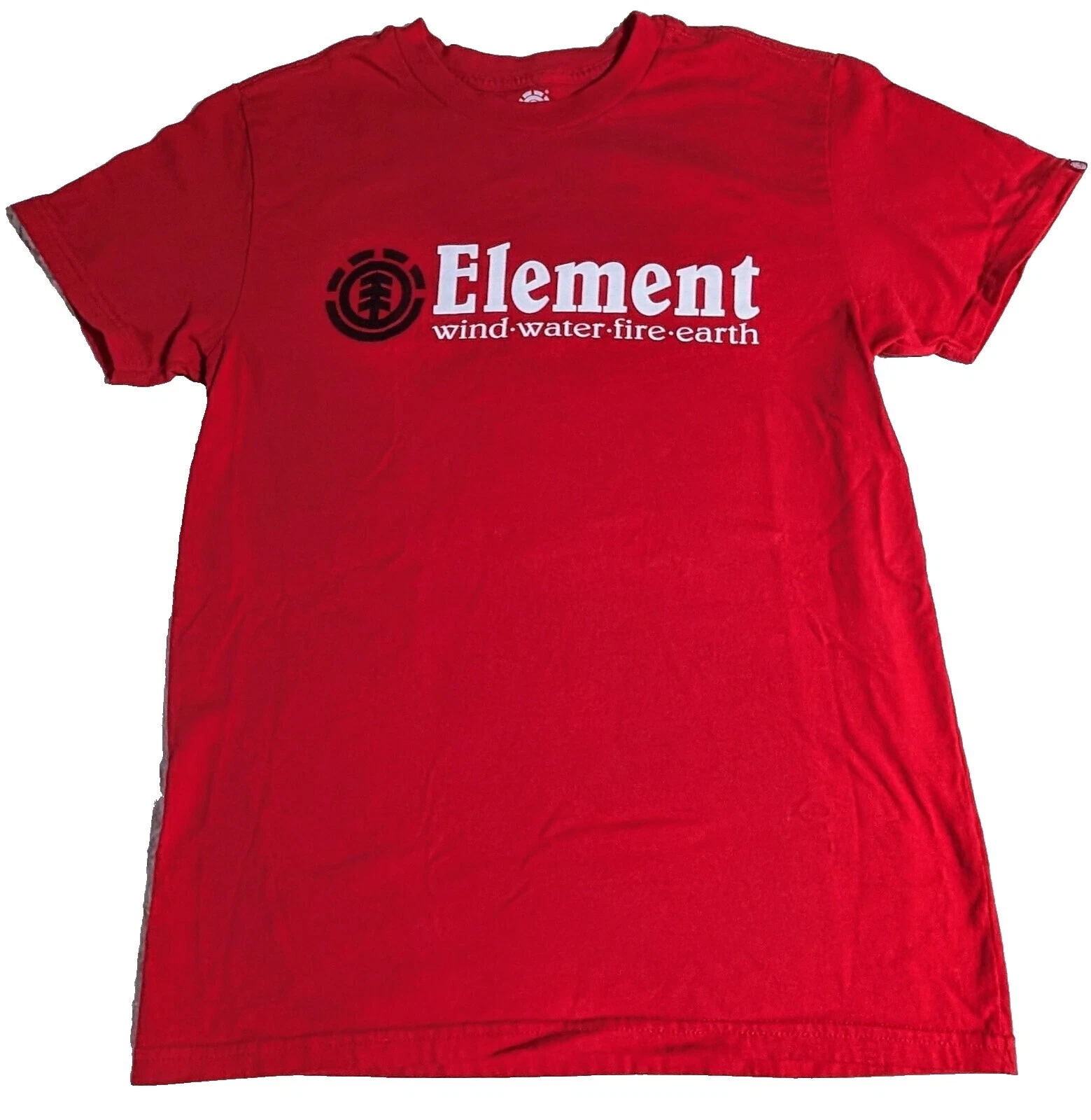 Element Algodón Liso Camisetas para Hombres
