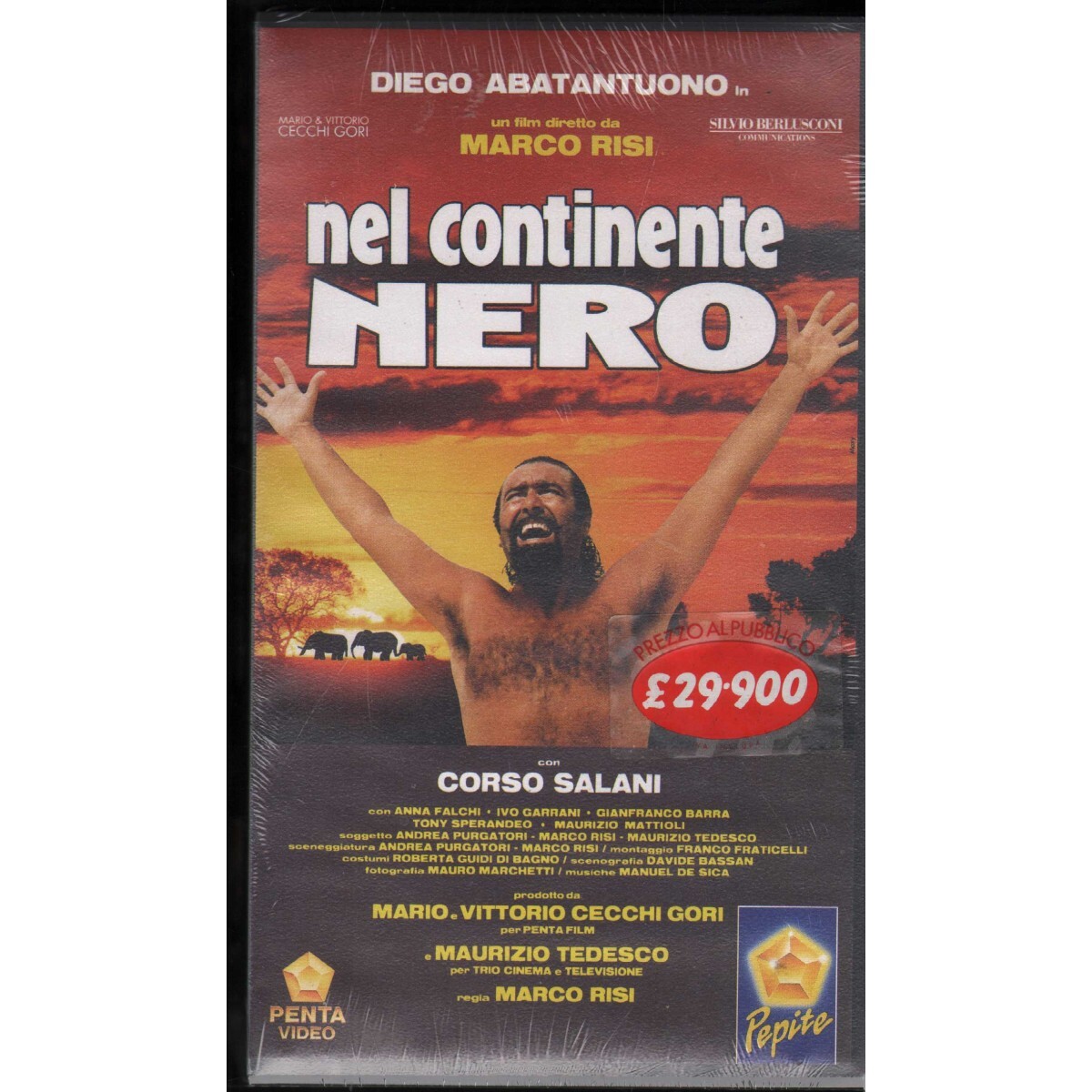 Nel Continente Nero VHS Marco Risi Univideo - 1023102 Sealed