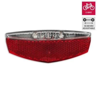 LYNX LED Rücklicht E-Bike 50 / 80 mm Montage 6-48 V E-Bike