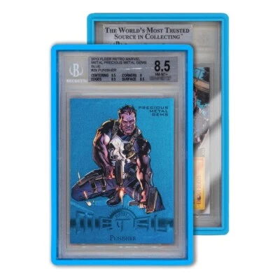 GradedGuard BGS Beckett Graded Card Protective Case Display Bumper -BLUE- NEW