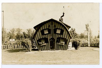 Duck Inn Noonan Park Alexandria Mn Rare Fantasy Rppc Fairy Tale