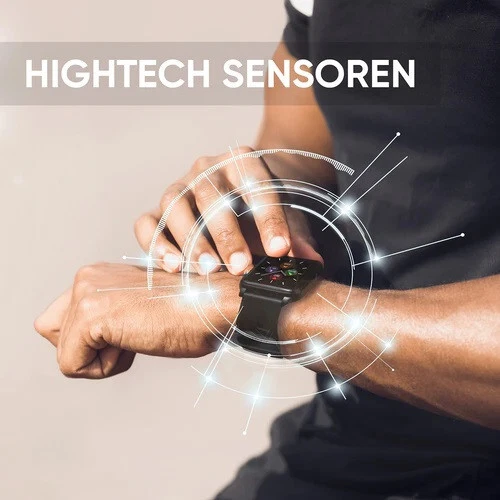 HEYRO FIT 21 Smart Watch EKG PPG Blutdruckmessung Puls, Kalorien / Schrittzähler, Foto 4 von 5