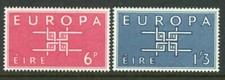 Ireland 1963 Europa Scott # 188-189, SG 19-196, Hib C82-C83 F-VF Mint NH