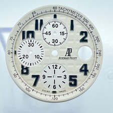 Audemars Piguet Royal Oak Offshore 42mm White Dial Bezel And Backpiece 26170ST