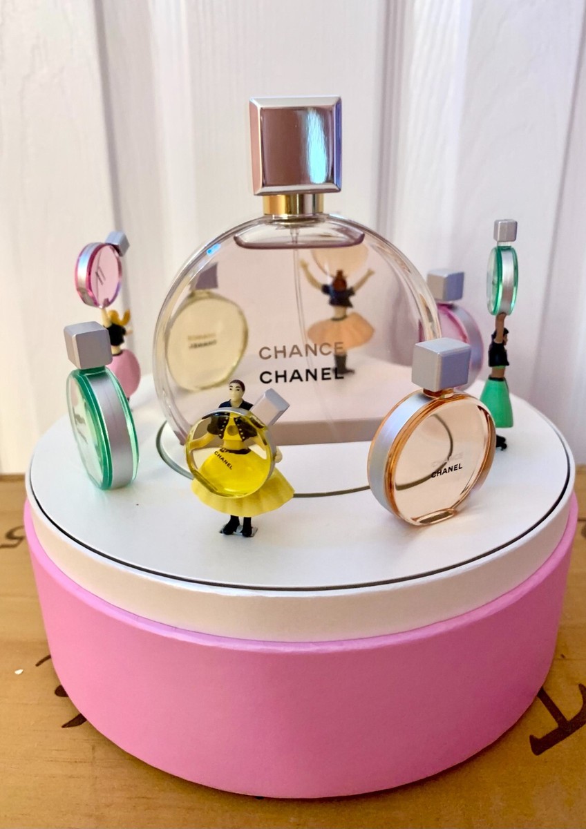 CHANEL CHANCE ミュージック ボックス① Chanel Music Box Limited Edition Chance Chanel Eau Tendre