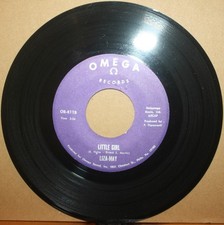 LIZA-MAY I Want To Be Happy **LITTLE GIRL** Northern Soul 45 on OMEGA OR-811