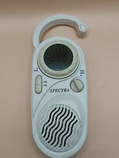 Spectra AM FM Shower Radio Water Resistant