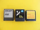 Atari 8 Bit 400/800/XL/XE Cartridge Lot of 3 Carts READ!