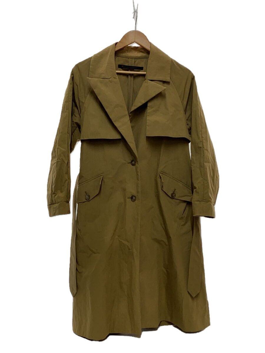 ALTRA muller of yoshiokubo altro cappotto 36 cotone cammello tinta unita MLS18702