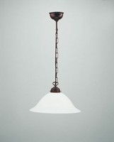 HäNgelampe Esstisch Antik Messing Glas Weiß Ø35 Cm E27 Pendelleuchte Blendarm