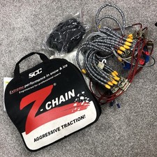 Never Used Scc Z-563 Z-chain Extreme Performance Winter Tire Traction Chains Never Used Scc Z-563 Z-chain Extreme Performance Winter Tire Traction Chains