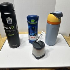 3 Pack Sports Bottle And Mini Lantern 