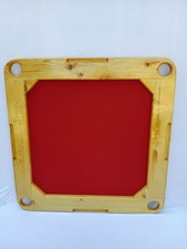 tavolo  Di Gioco da Domino Multigioco  In Legno 2 Colore  Naturale e Noce  