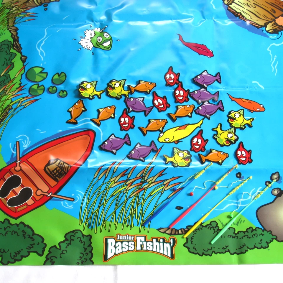 Radica Junior Bass Fishing Board Game 1999 - Image 4 of 4