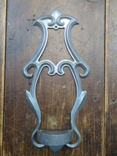 Made in USA Beautiful Pewter Wall Sconce PIC Indiana 14.25" x 6.75" x 3.5"