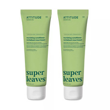 Attitude Super Leaves Conditioner Nourishing Strengthening 8 oz Pack of 2