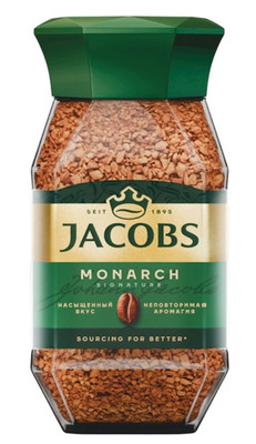 Coffee JACOBS MONARCH SIGNATURE  Instant 190g in Glass