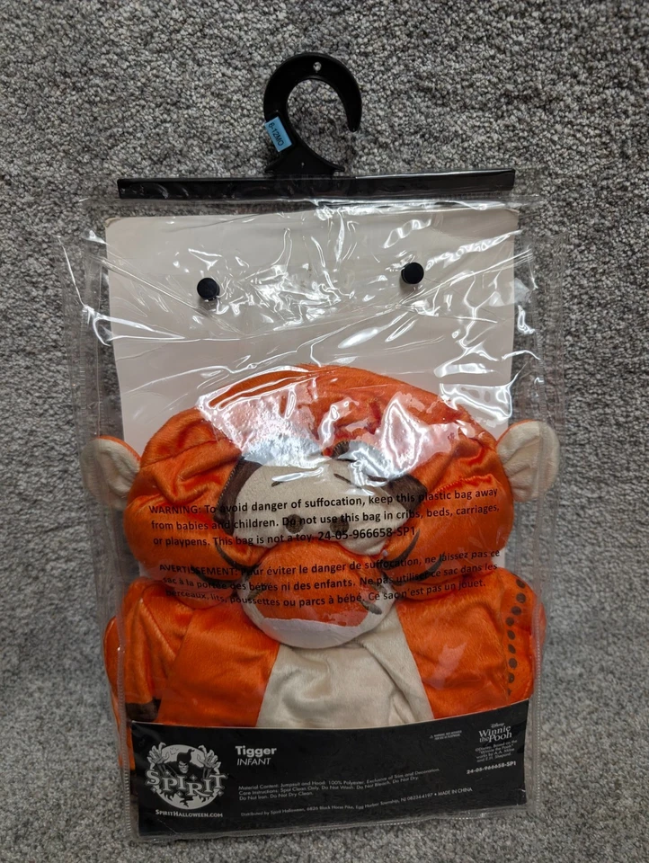 Disfraz Spirit Halloween Baby Tigger Disney Winnie the Pooh 6-12 meses bebé Foto 2 de 2