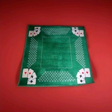 grand tapis de jeu de cartes bel état    69 x 68 cm 