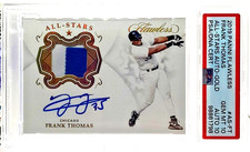 2019 Flawless Frank Thomas All Stars Auto Gold Patch PSA 10 Gem MT Auto 10 # /5