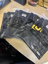 Polo JCB D+lB Trade nera/grigio performance media x 4