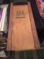 RARE Vintage PEP BOYS  Manny w/ Cigar Moe Jack Mechanics Floor Creeper ..Nice